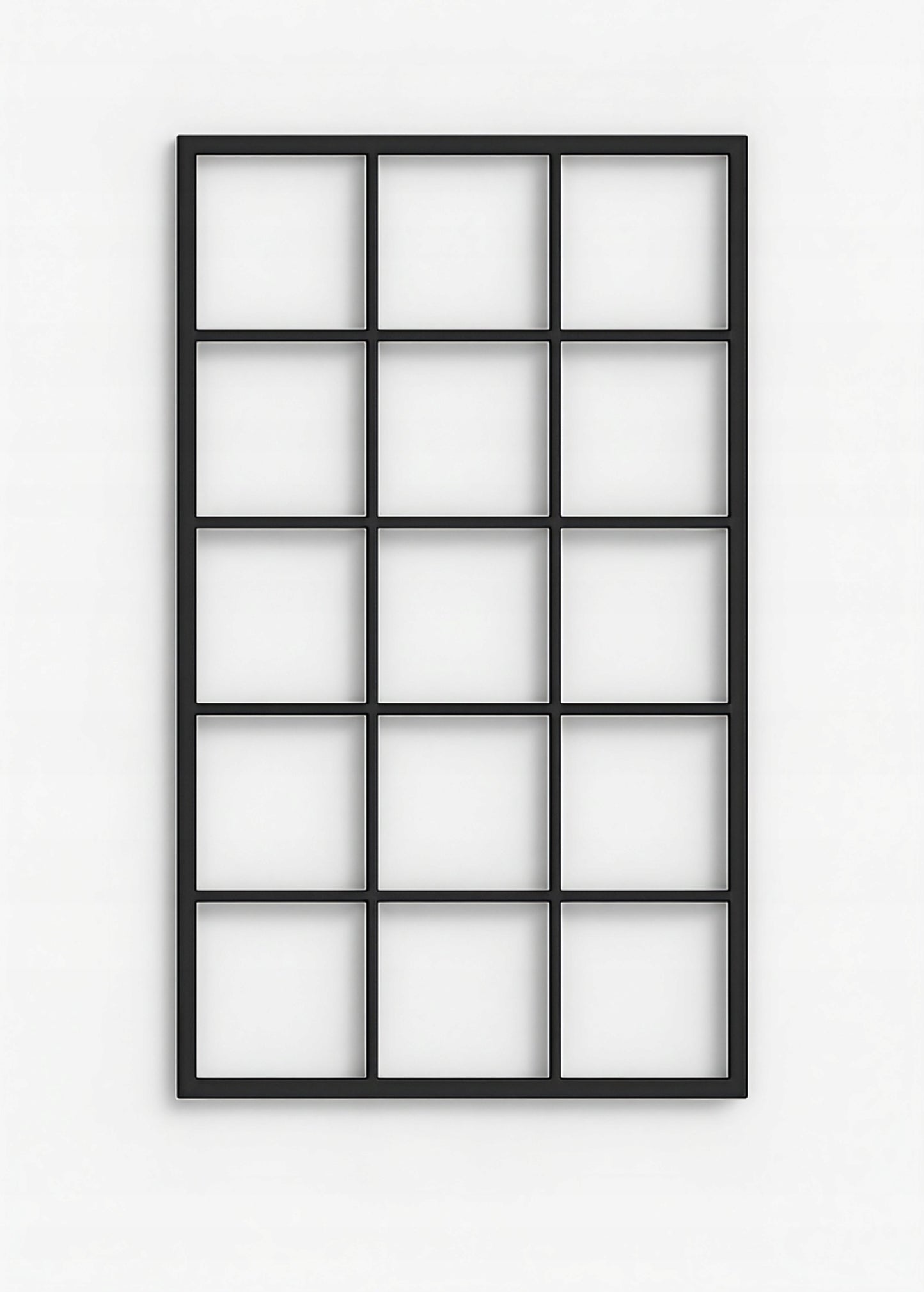 PANEL ŚCIENNY GRID ORGANIZER LOFT 60x100 SIATKA KWIETNIK WIESZAK CZARNY MAT