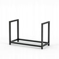 Niski stojak na drewno do kominka loft 40×80×35 cm - Loftivo