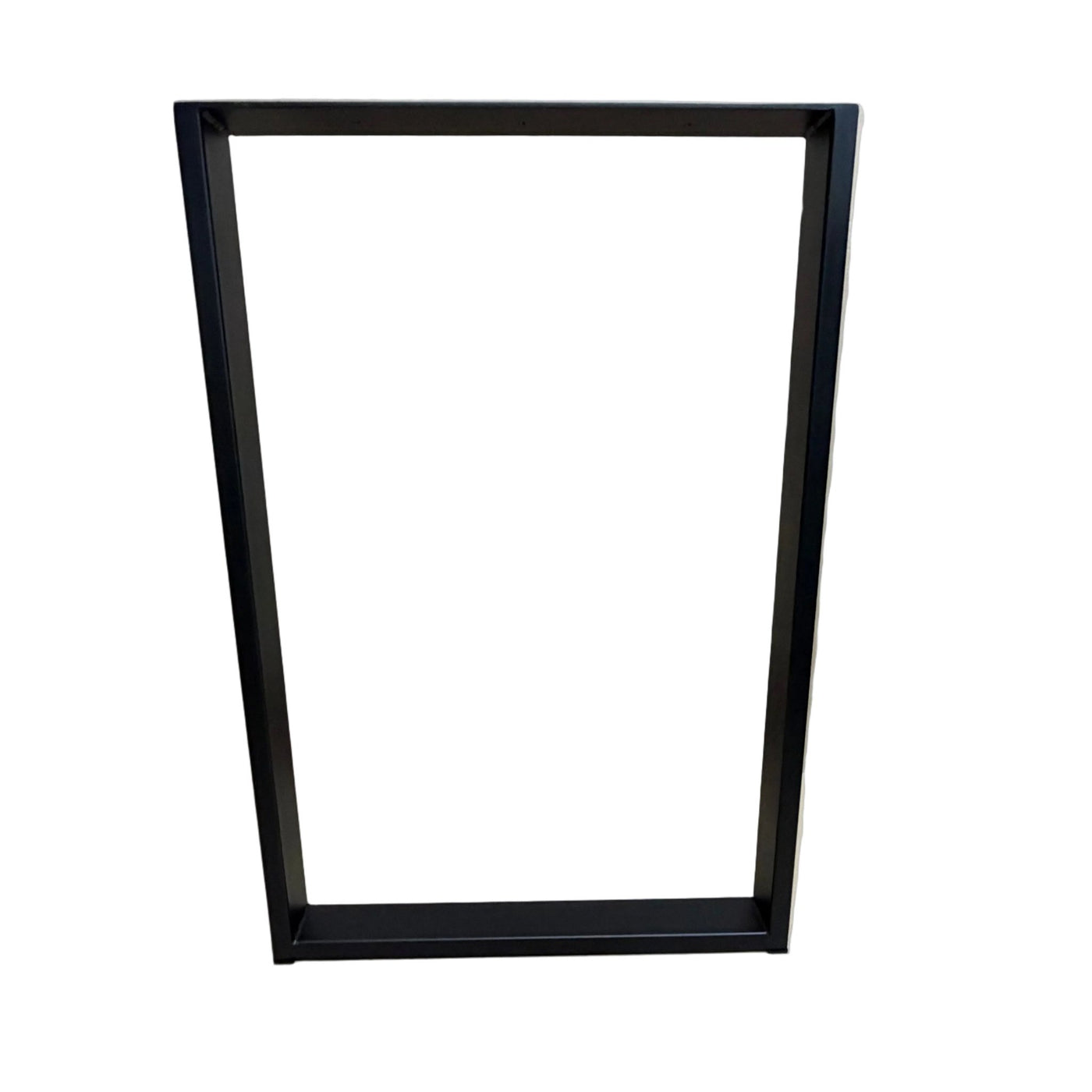 Nogi loft do stołu metalowe 50x72 cm U czarne zestaw 2 szt - Loftivo