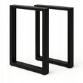 Nogi metalowe do stołu biurka LOFT 60x72 CM - Loftivo