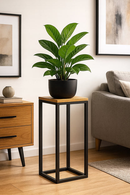 STOJAK NA KWIATY ROŚLINY LOFT 65 CM METALOWY KWIETNIK PODŁOGOWY NA KWIATY