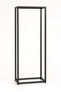 Minimalistyczny stojak na drewno kominkowe loft 100×40×35 cm - Loftivo