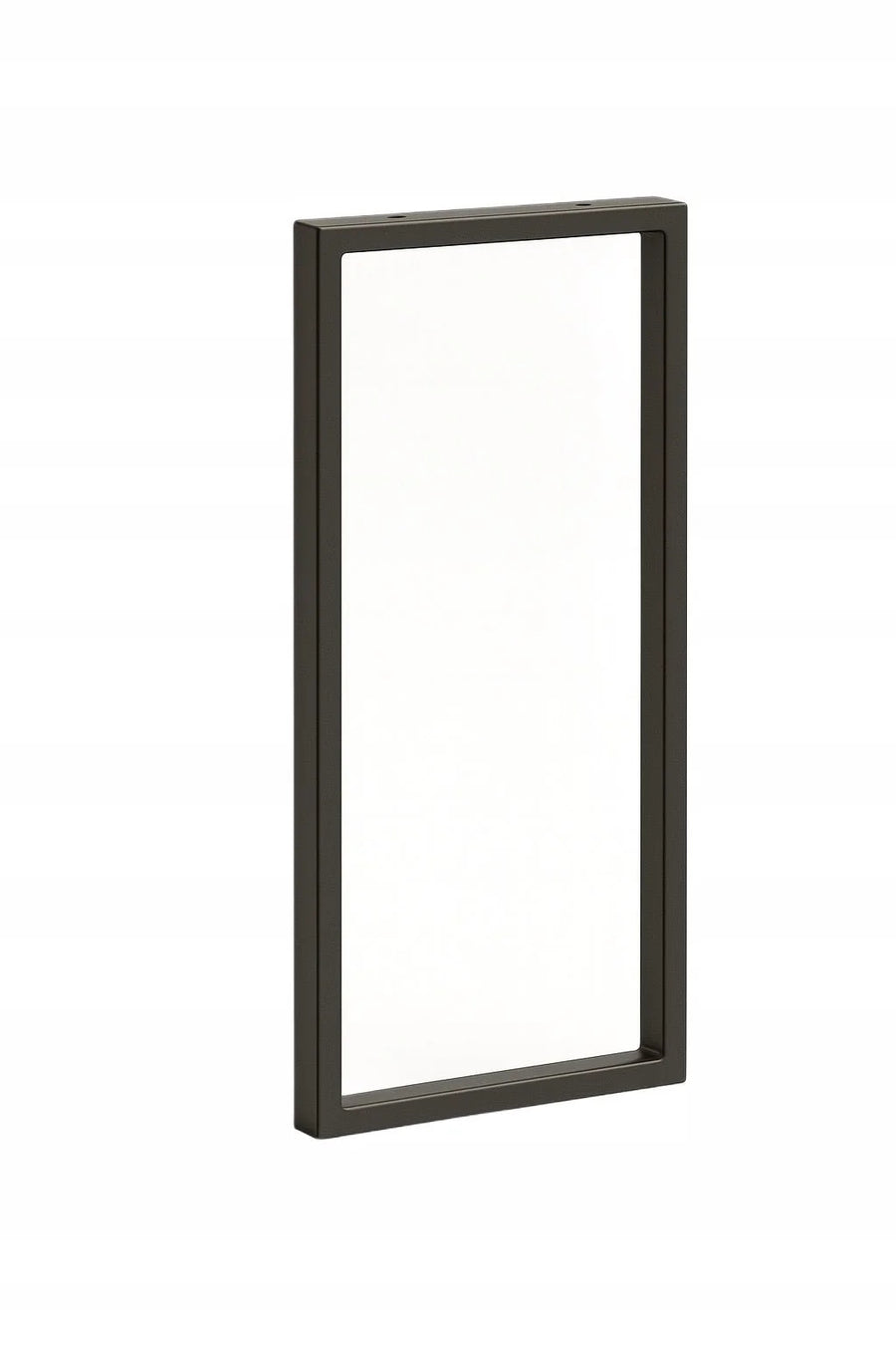 NOGA DO WYSPY BARKU KONSOLI LOFT 40x100 CM METALOWE CZARNE PROFIL 4X2 CM