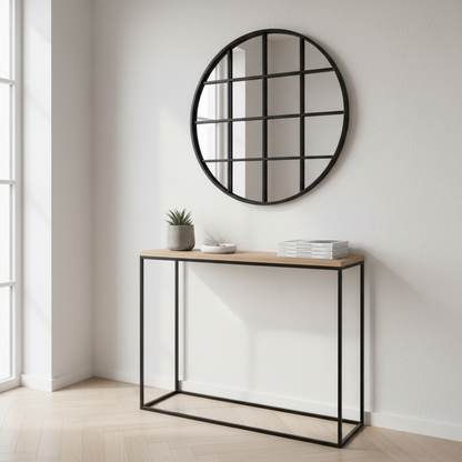 Wysoka konsola loft do salonu, sypialni i przedpokoju