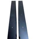 Nogi loft do stołu metalowe 50x72 cm U czarne zestaw 2 szt - Loftivo