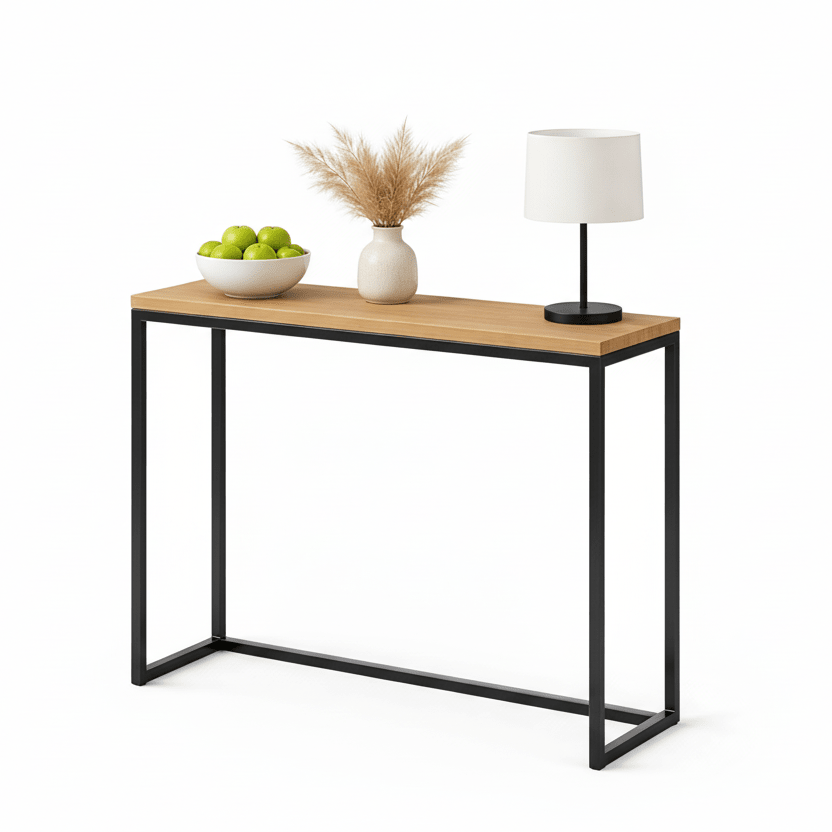 Konsola loft do przedpokoju i salonu 80 100 120 cm