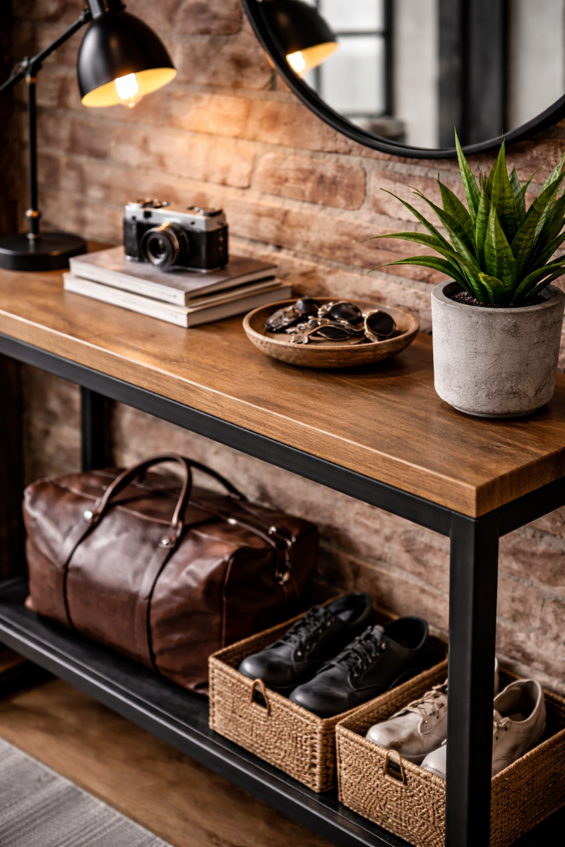 konsola-loft-do-przedpokoju-sypialni-salonu
