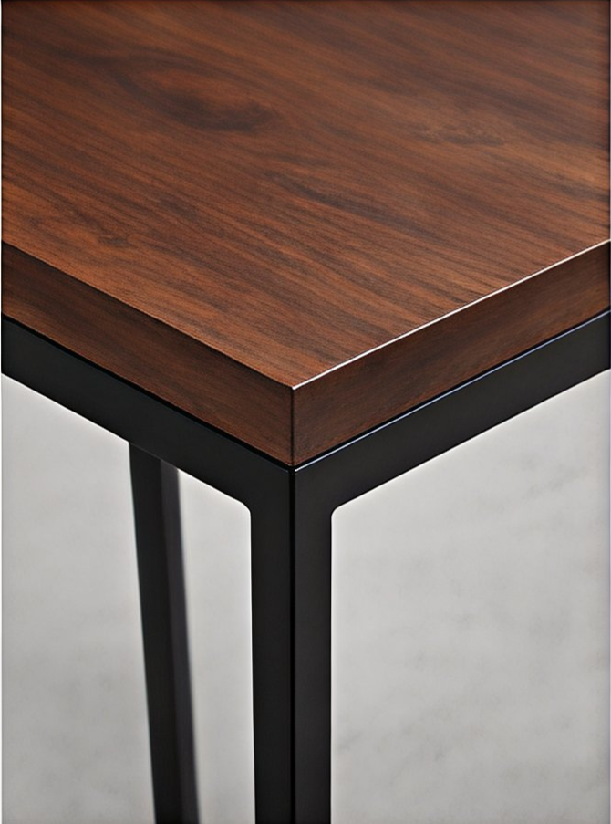 Wysoka konsola loft do salonu, sypialni i przedpokoju