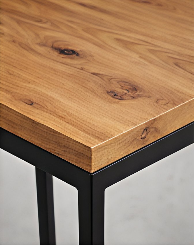 Wysoka konsola loft do salonu, sypialni i przedpokoju