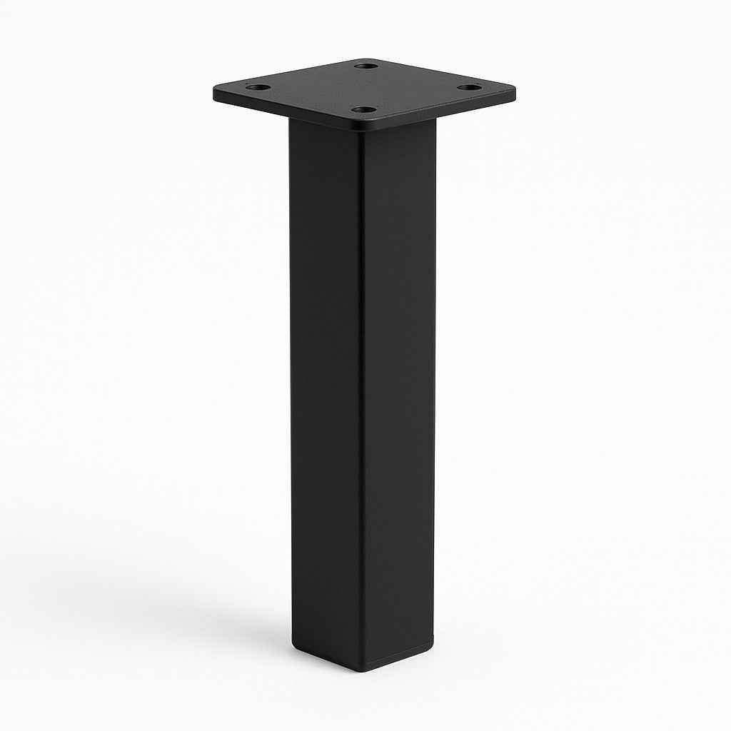 Nogi metalowe do szafki i stolika loft 30 cm